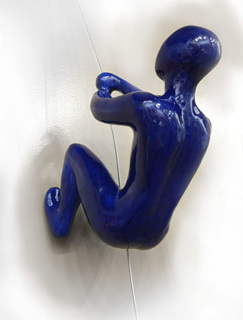 Item #1: Colorful Male Climber with Bent Knees Facing Wall by Ancizar Marin at Art Leaders Gallery, voted “Michigan’s Best Fine Art Gallery” is located in the heart of West Bloomfield. This full service fine art gallery is the destination for all your art and custom picture framing needs. Our extensive inventory of art includes styles ranging from contemporary to traditional. The gallery represents international, national, and emerging new talent as well as local Michigan artists.