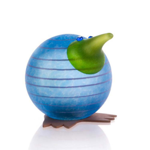 "Kiwi Paperweight" in Blue by Borowski Glass Studio. Art Leaders Gallery, voted “Michigan’s Best Fine Art Gallery” is located in the heart of West Bloomfield. This full service fine art gallery is the destination for all your art and custom picture framing needs. Our extensive inventory of art includes styles ranging from contemporary to traditional. The gallery represents international, national, and emerging new talent as well as local Michigan artists.