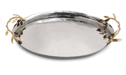 Olive Branch Oval Serving Tray, Item #175078