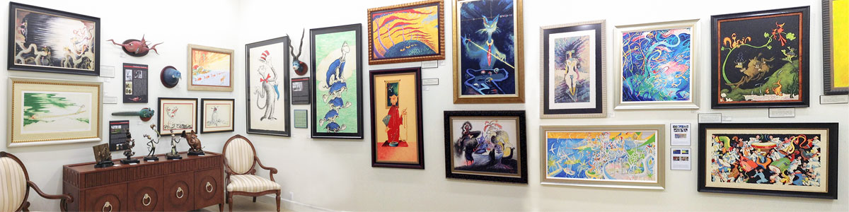 Current and Rare works by Ted "Dr. Seuss" Geisel are available at Art Leaders Gallery!